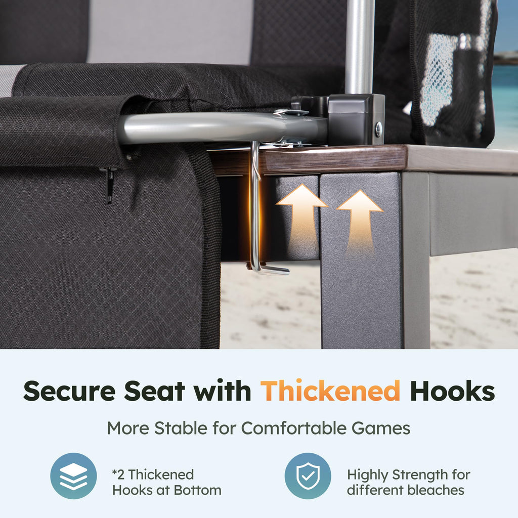 2 Pack Folding Stadium Seats H93536