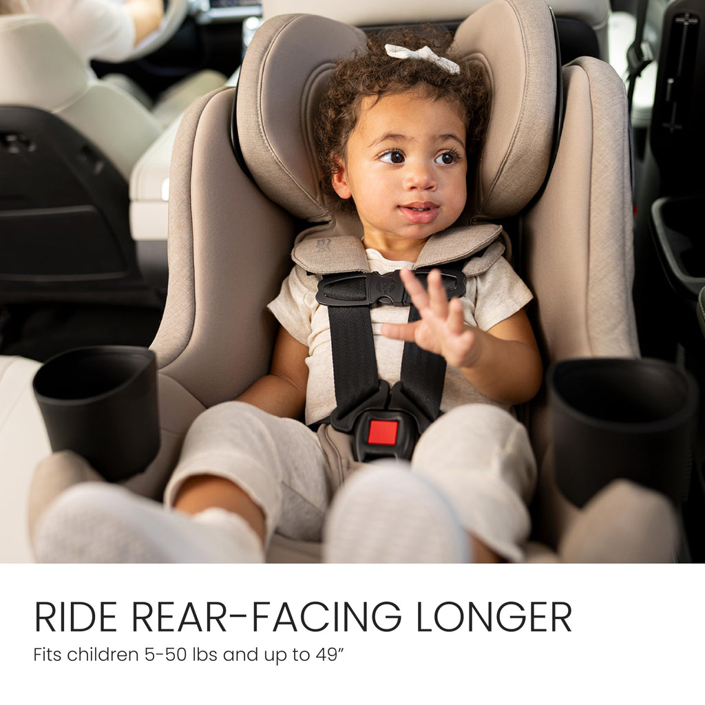Teak Rotating Convertible Car Seat W724000