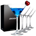 Clear 9 Ounce Set of 4 Martini Cocktail Glasses K529