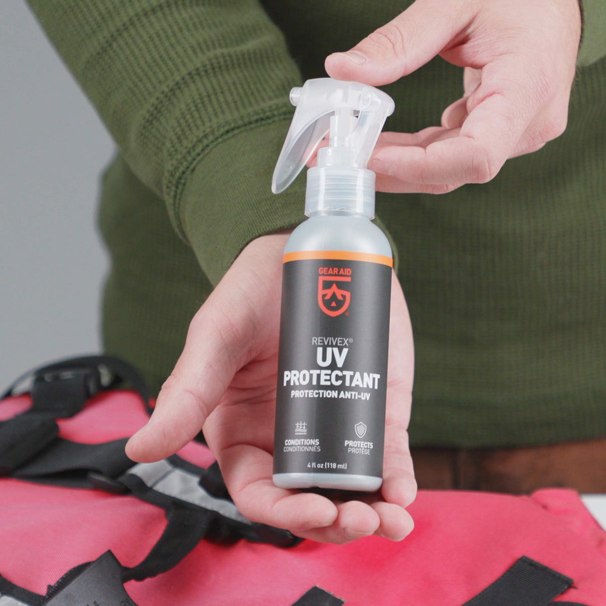 UV Protectant and Conditioner Spray for Outdoor Gear, 4 oz U8164
