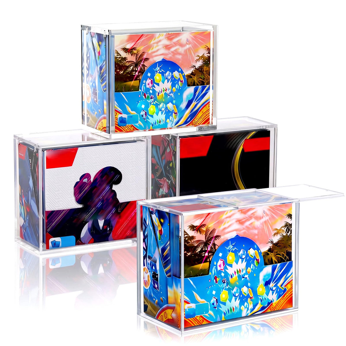 3 Pack 5mm Acrylic Cases K443