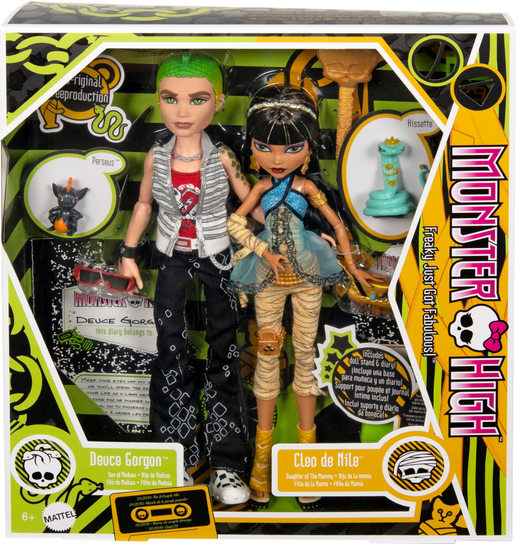 Dolls 2-Pack with Doll Stands, Diaries & Pets I65605