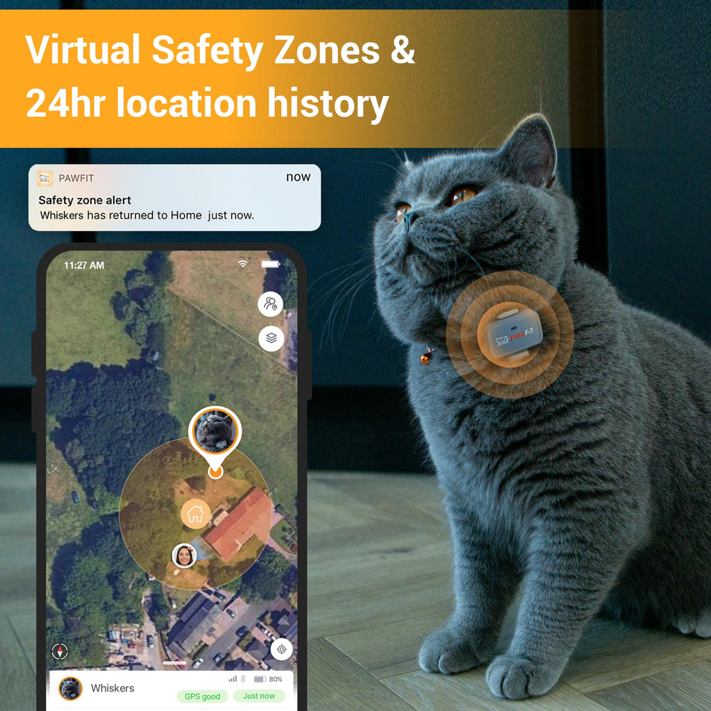 4G GPS Cat Tracker, Ultra-Light, Onyx Black K6070