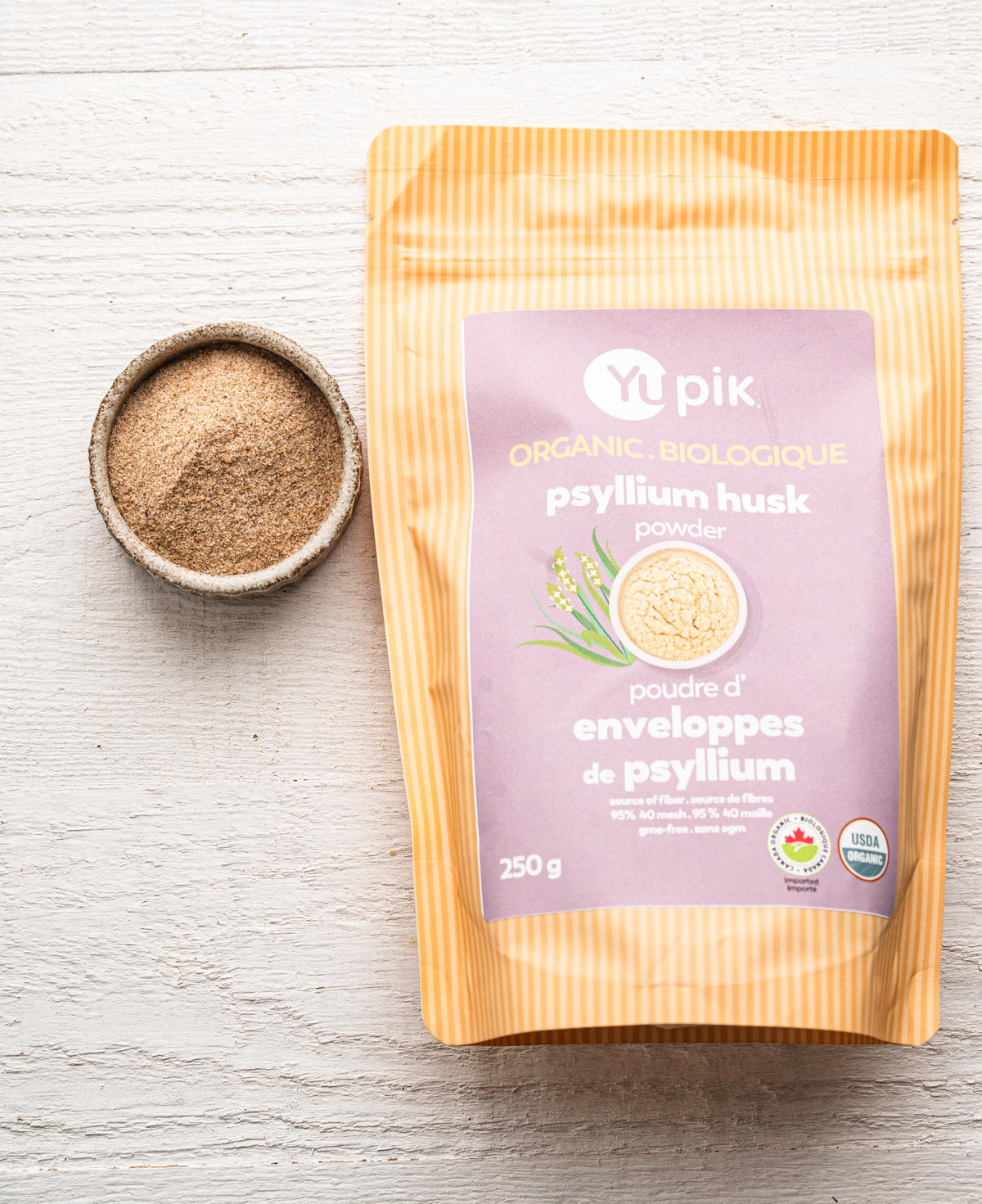 Organic Whole Husk Psyllium 8.8 Oz S83118