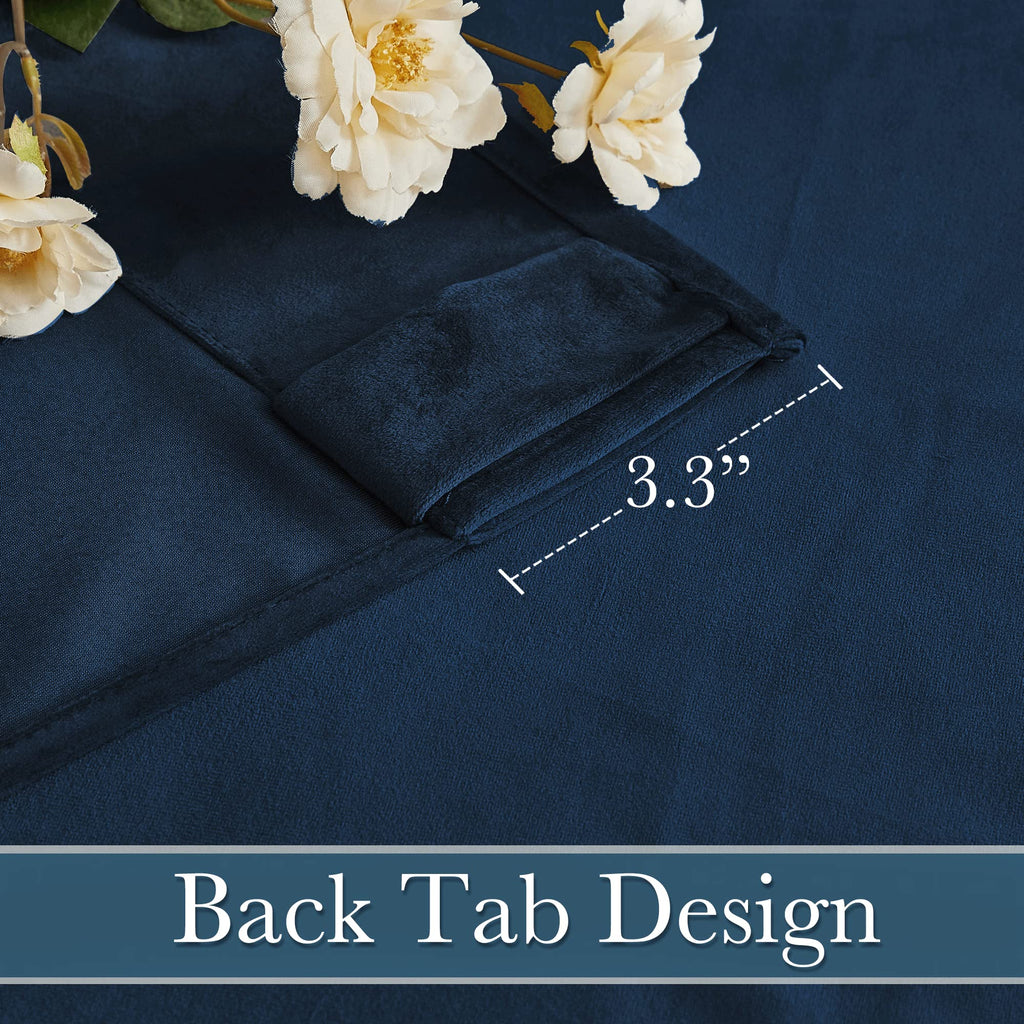 Velvet Curtains 84 inches B103